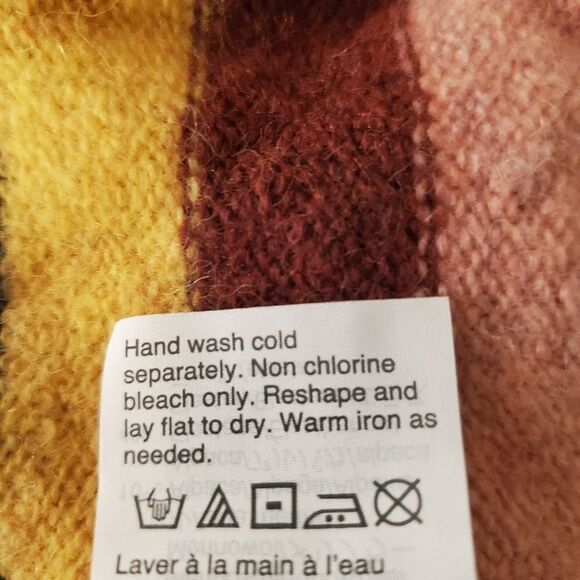 Madewell Cardiff Stripe Crewneck Sweater Size Sm - Picture 12 of 12